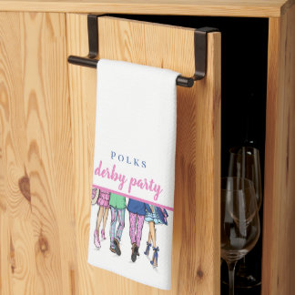 Linge De Cuisine Derby Party Horse Racing Mode Preppy Custom