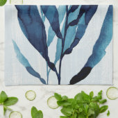 Linge De Cuisine Dérive bleue I (Plié)