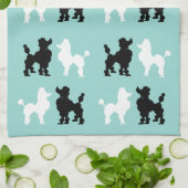 Linge De Cuisine Des canicules blanches et noires cuites des années (Plié)