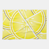 Linge De Cuisine Des coins de citron funky ! (Horizontal)