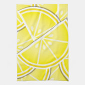 Linge De Cuisine Des coins de citron funky ! (Vertical)