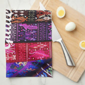 Linge De Cuisine Des dessins textiles guatémaltèques. (Quart Plié)