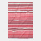 Linge De Cuisine Des rayures roses et puantes (Vertical)