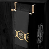 Linge De Cuisine Dés RPG | Gamer PnP Rétro Tabletop Imaginaire Or