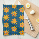 Linge De Cuisine Des soleils étincelants Cute et Motif de charme<br><div class="desc">Décorez votre cuisine avec cette serviette d'art solaire cool. Faites un grand cadeau de ménage,  d'anniversaire ou de mariage! Vous pouvez le customiser et ajouter du texte. Consultez ma boutique pour plus de couleurs et de motifs !</div>