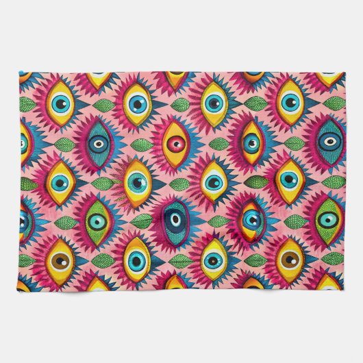 Linge De Cuisine Des yeux brillants (Horizontal)