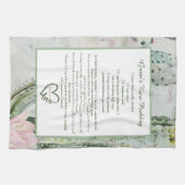 Linge De Cuisine Desert Cactus Family Recipe Keepsake Custom  (Horizontal)