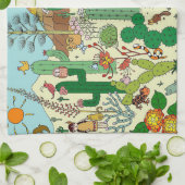 Linge De Cuisine Désert d'Arizona (Plié)