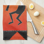 Linge De Cuisine Desert Sunset Kokopelli Sud-ouest (Quart Plié)