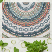 Linge De Cuisine Design Boho Mandala simple (Plié)