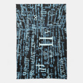 Linge De Cuisine Design d'algèbre (Vertical)