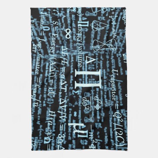 Linge De Cuisine Design d'algèbre (Vertical)