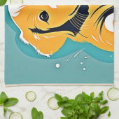 Linge De Cuisine Design d'art chic (Plié)