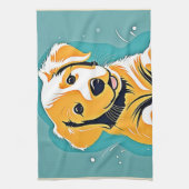Linge De Cuisine Design d'art chic (Vertical)