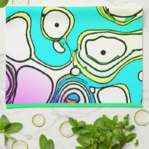 Linge De Cuisine Design d'art Motif moderne