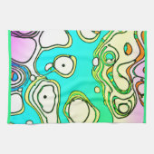 Linge De Cuisine Design d'art Motif moderne (Horizontal)