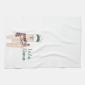 Linge De Cuisine Design de Cute Holiday Fa La llama (Horizontal)