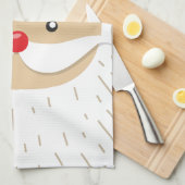 Linge De Cuisine Design de Noël père Noël (Quart Plié)