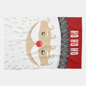 Linge De Cuisine Design de Noël père Noël (Horizontal)