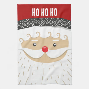 Linge De Cuisine Design de Noël père Noël