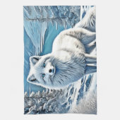 Linge De Cuisine Design de scène de Fox bleu (Vertical)