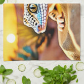 Linge De Cuisine Design du désert de Leopard Gecko (Plié)