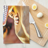 Linge De Cuisine Design du désert de Leopard Gecko (Quart Plié)