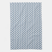 Linge De Cuisine Design élégant Chevron gris français (Vertical)