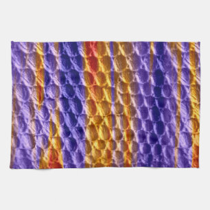 Linge De Cuisine Design graphique d'art rétro coloré