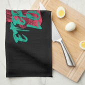 Linge De Cuisine Design graphique dynamique, urbain, tendance Etern (Quart Plié)