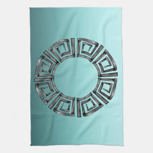 Linge De Cuisine Design grec (Vertical)