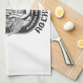 Linge De Cuisine Design Guitar Rock (Quart Plié)