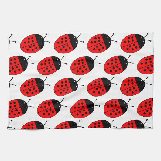 Linge De Cuisine Design Ladybug (Horizontal)