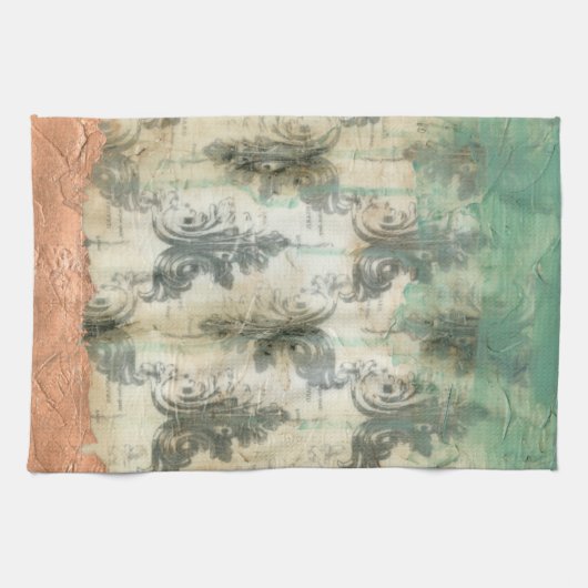 Linge De Cuisine Design moderne Fleur De Lis (Horizontal)