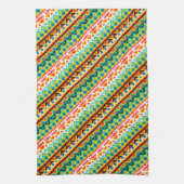 Linge De Cuisine Design motif aztèque coloré (Vertical)