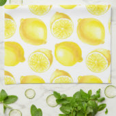 Linge De Cuisine Design motif citron (Plié)