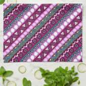 Linge De Cuisine Design motif coloré (Plié)