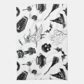 Linge De Cuisine Design motif d'Halloween (Vertical)
