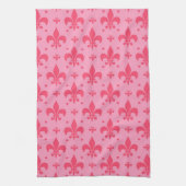 Linge De Cuisine Design Motif rose Fleur de lis (Vertical)
