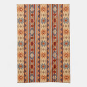 Linge De Cuisine Design Motif Sud-Ouest Tan (Vertical)
