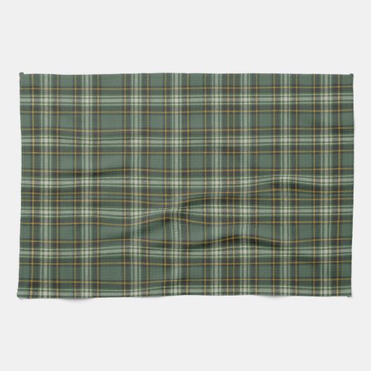 Linge De Cuisine Design Plaid Jaune Plaid Joli Vert (Horizontal)