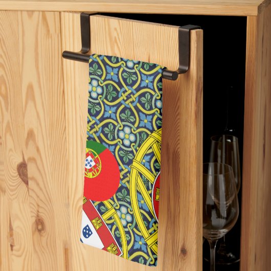 Linge De Cuisine Design portugais (Pliage en tiers)