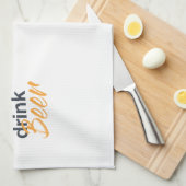 Linge De Cuisine Design urbain, tendance, drôle, économiser de l'ea (Quart Plié)