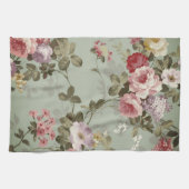 Linge De Cuisine Design vintage vert olive Dusty (Horizontal)