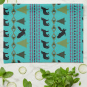 Linge De Cuisine Designs amérindiens (Plié)
