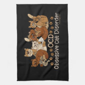 Linge De Cuisine Désordre obsédant de chat d'OCD (Vertical)