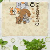 Linge De Cuisine Désordre obsédant de chat d'OCD (Plié)