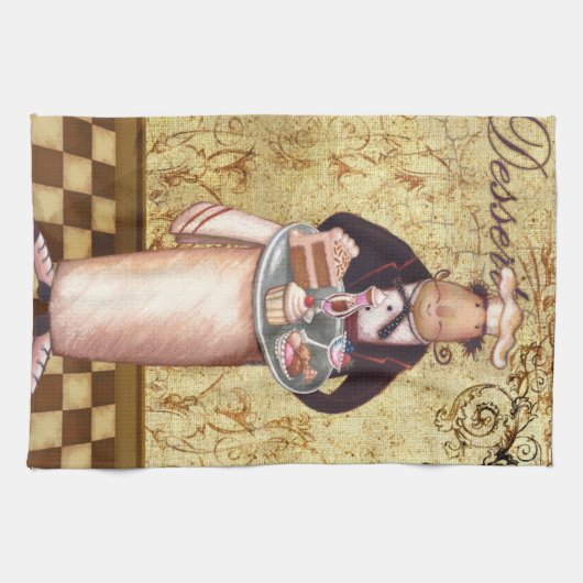 Linge De Cuisine Dessert de chef (Horizontal)