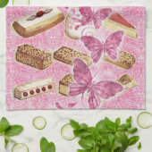 Linge De Cuisine dessert français de gâteau de biscuits de (Plié)