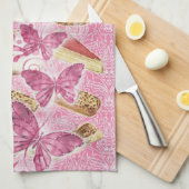 Linge De Cuisine dessert français de gâteau de biscuits de (Quart Plié)